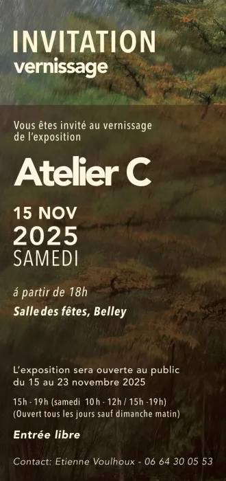 Affiche : Exposition Atelier C